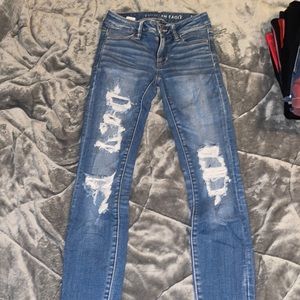 Size 0 American eagle jeans